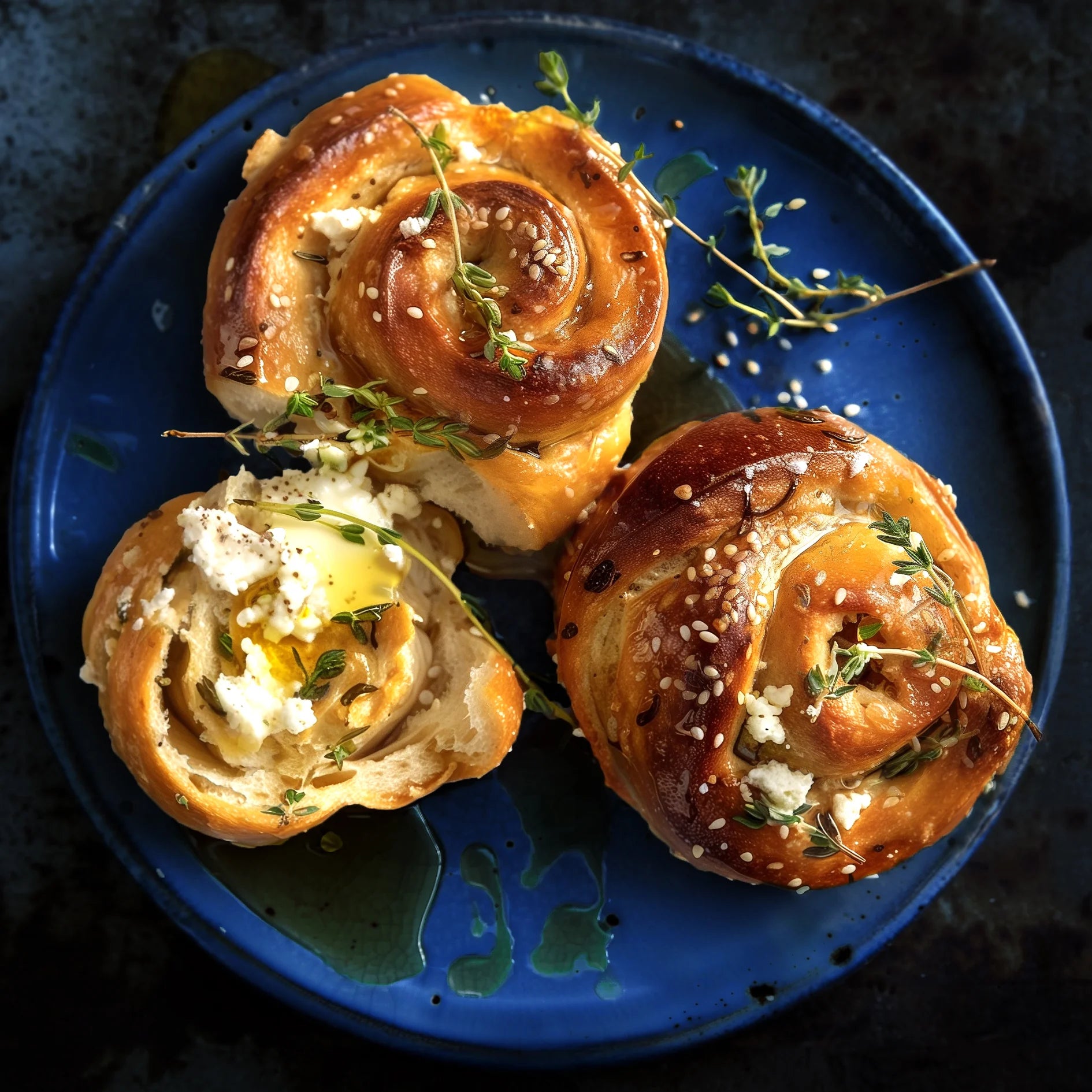 Hot Honey & Goats Cheese Focaccia 330g