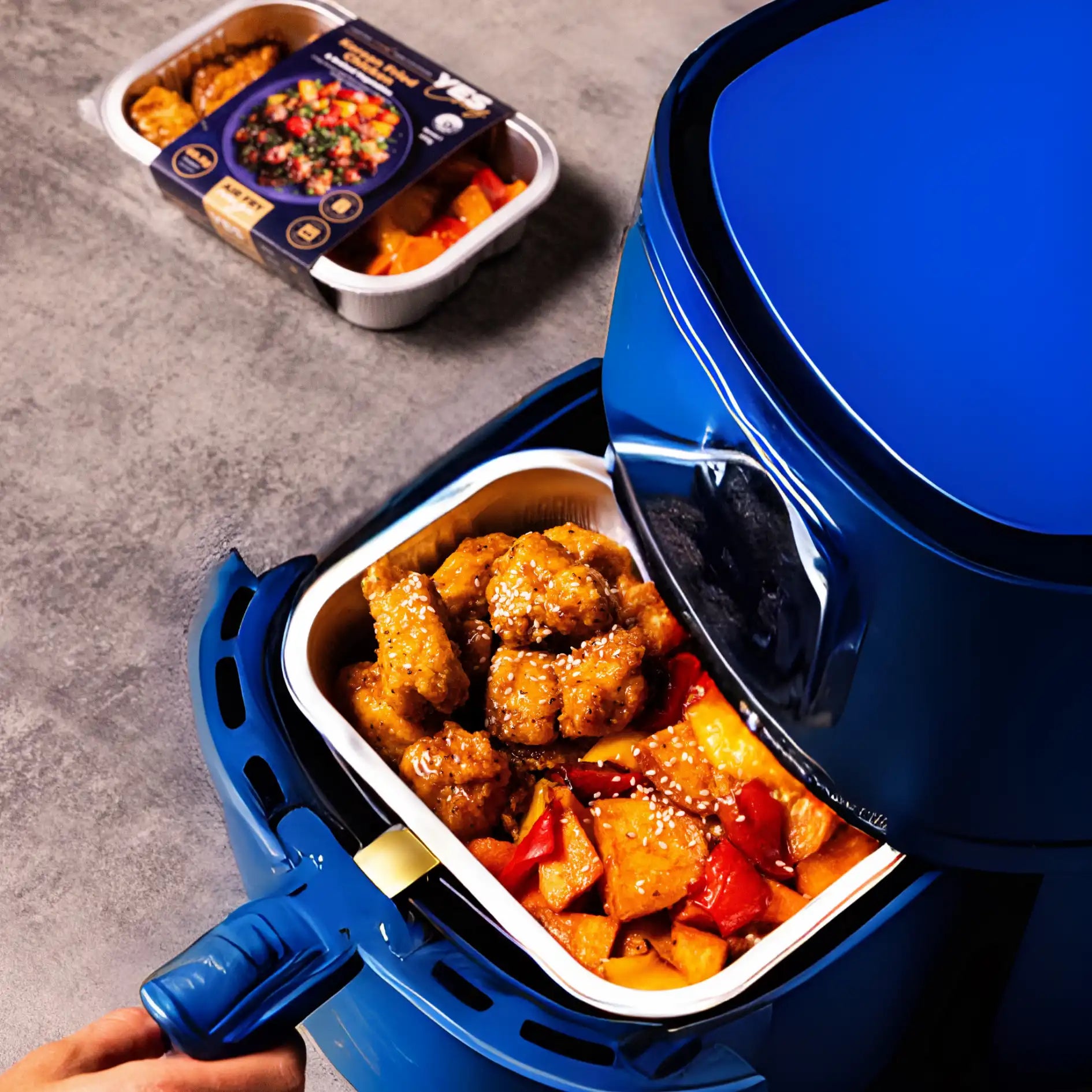 Korean Chicken & Braised Vegetables