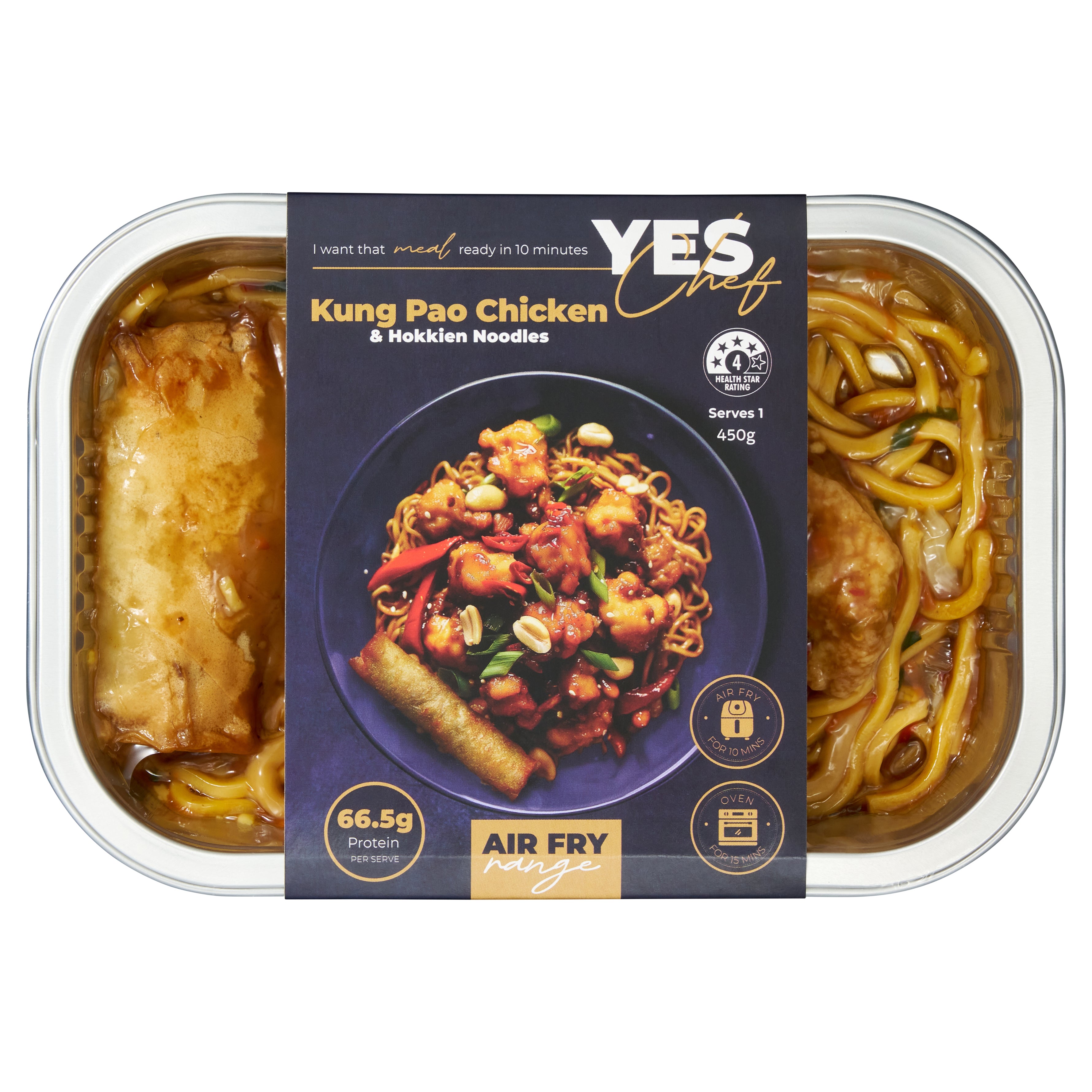 Kung Pao Chicken Hokkien Noodle Stir Fry