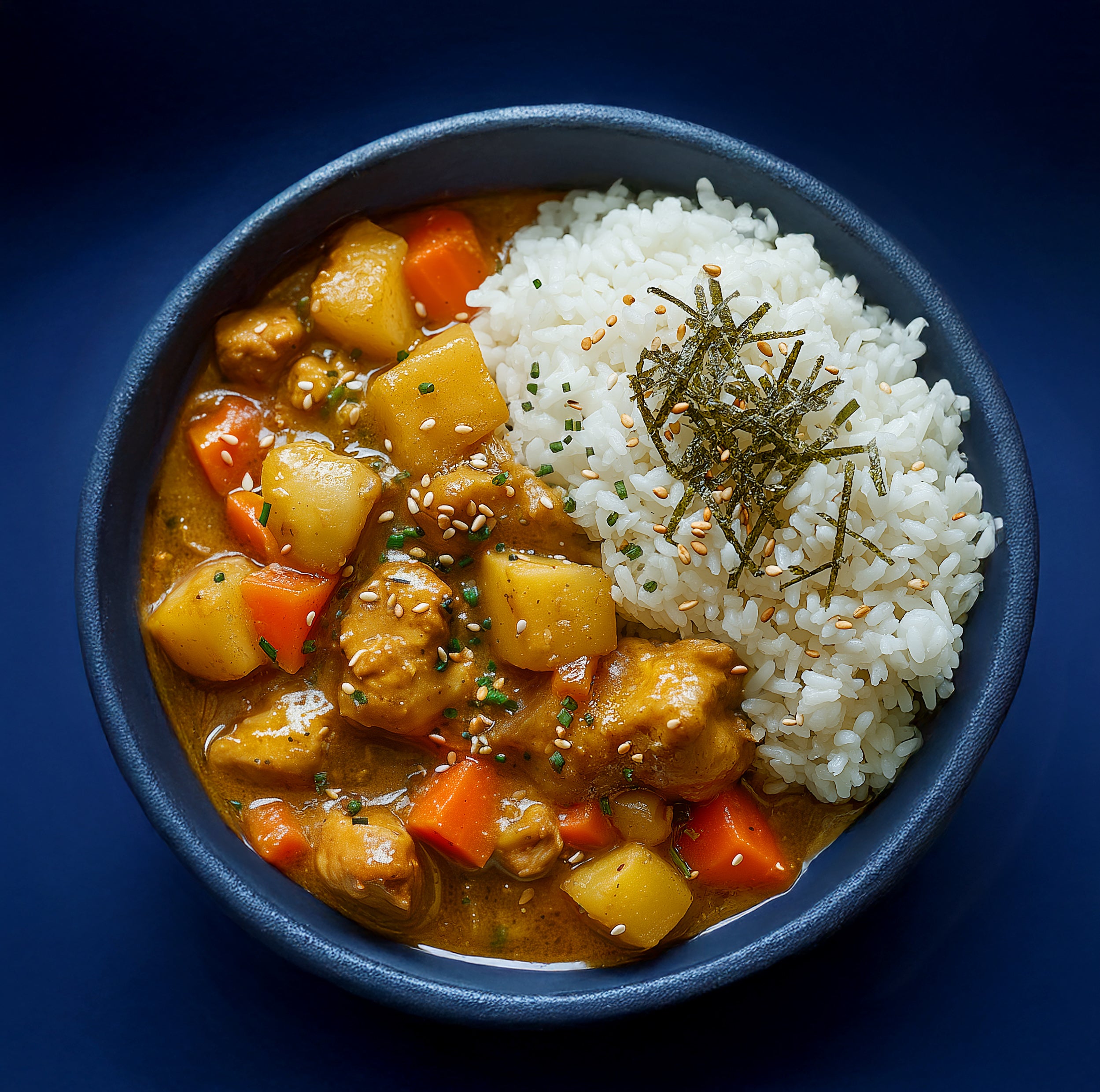 Japanese Katsu Curry Bites & Sushi Rice