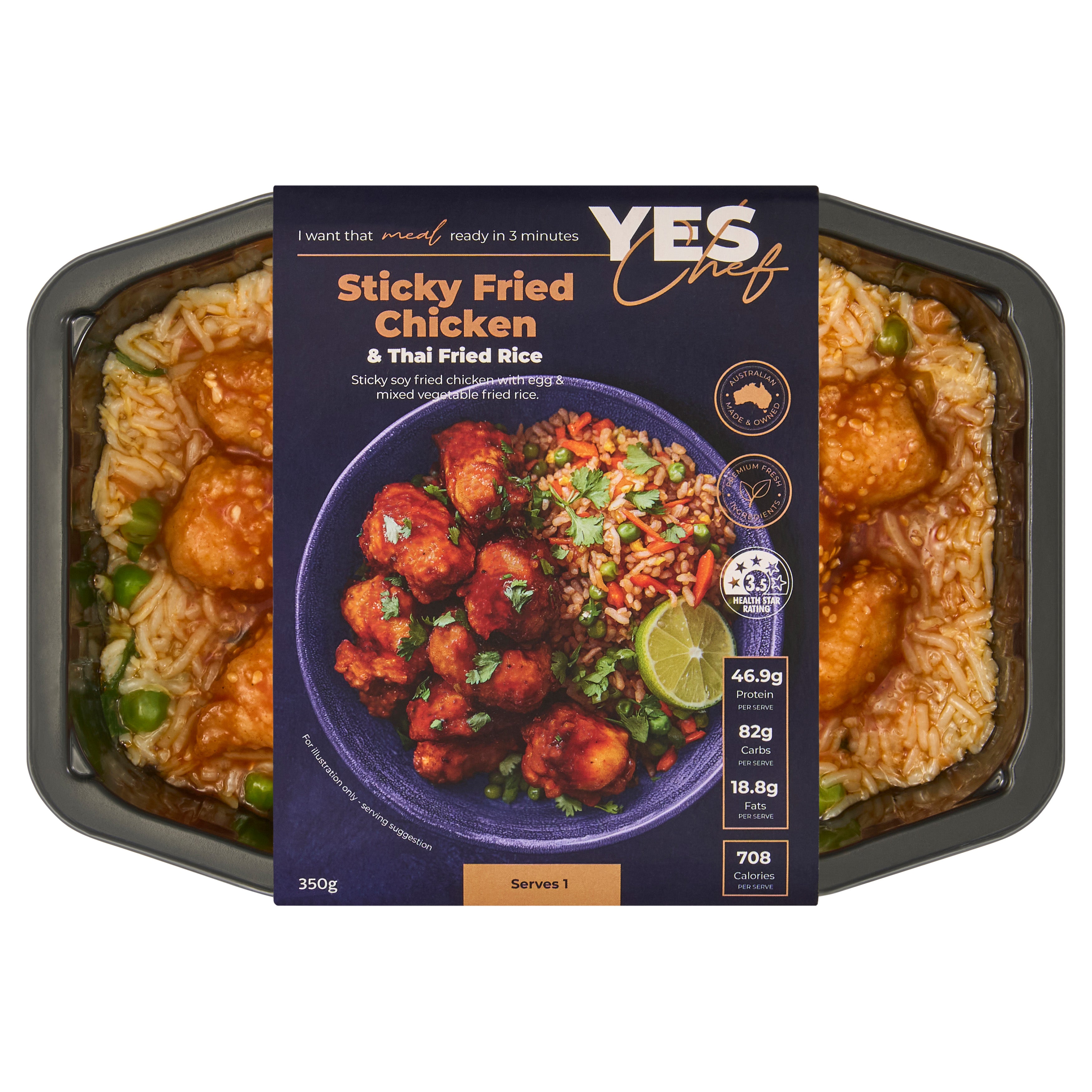 Sticky Thai Chicken & Fried Rice