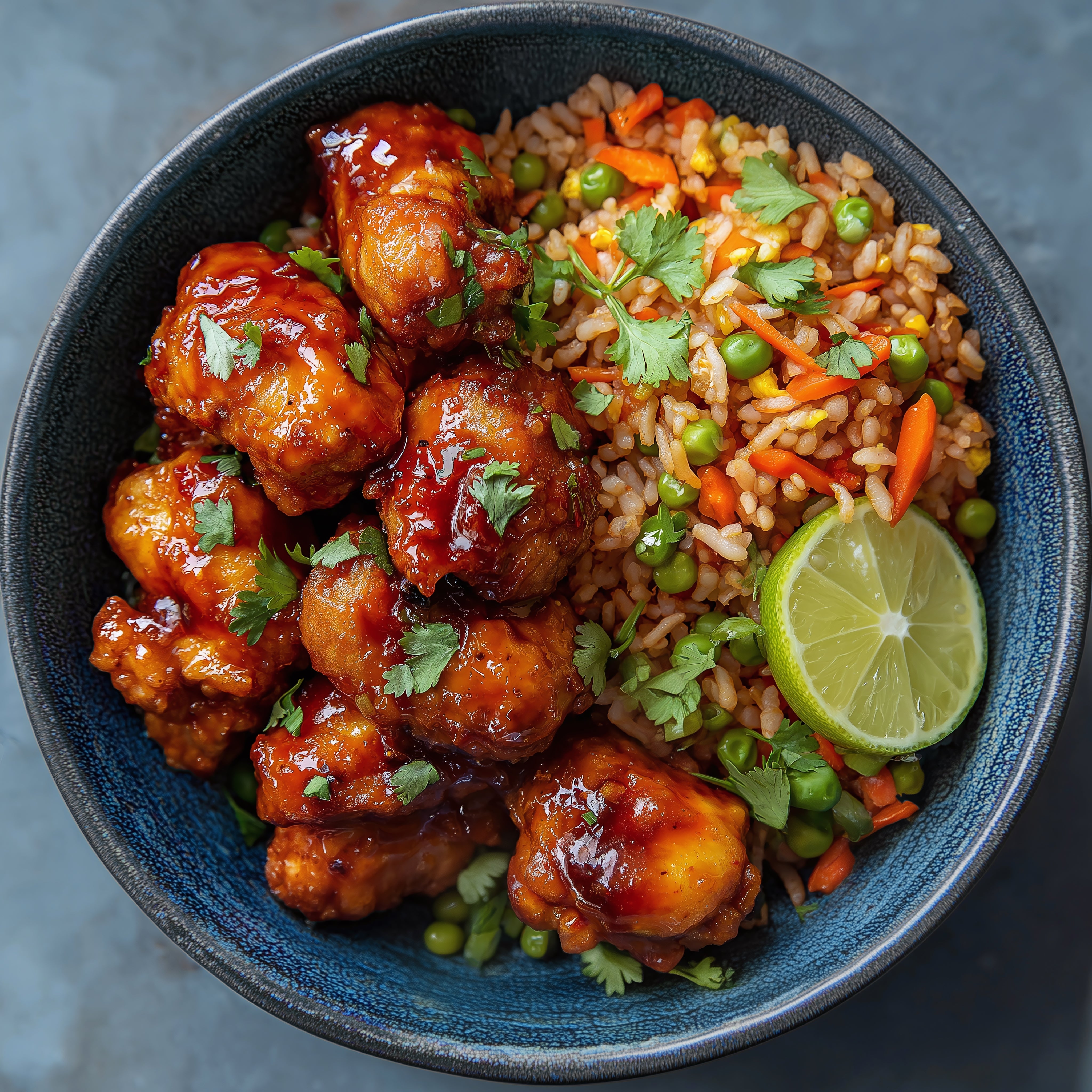 Sticky Thai Chicken & Fried Rice