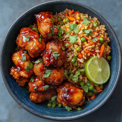 Sticky Thai Chicken & Fried Rice