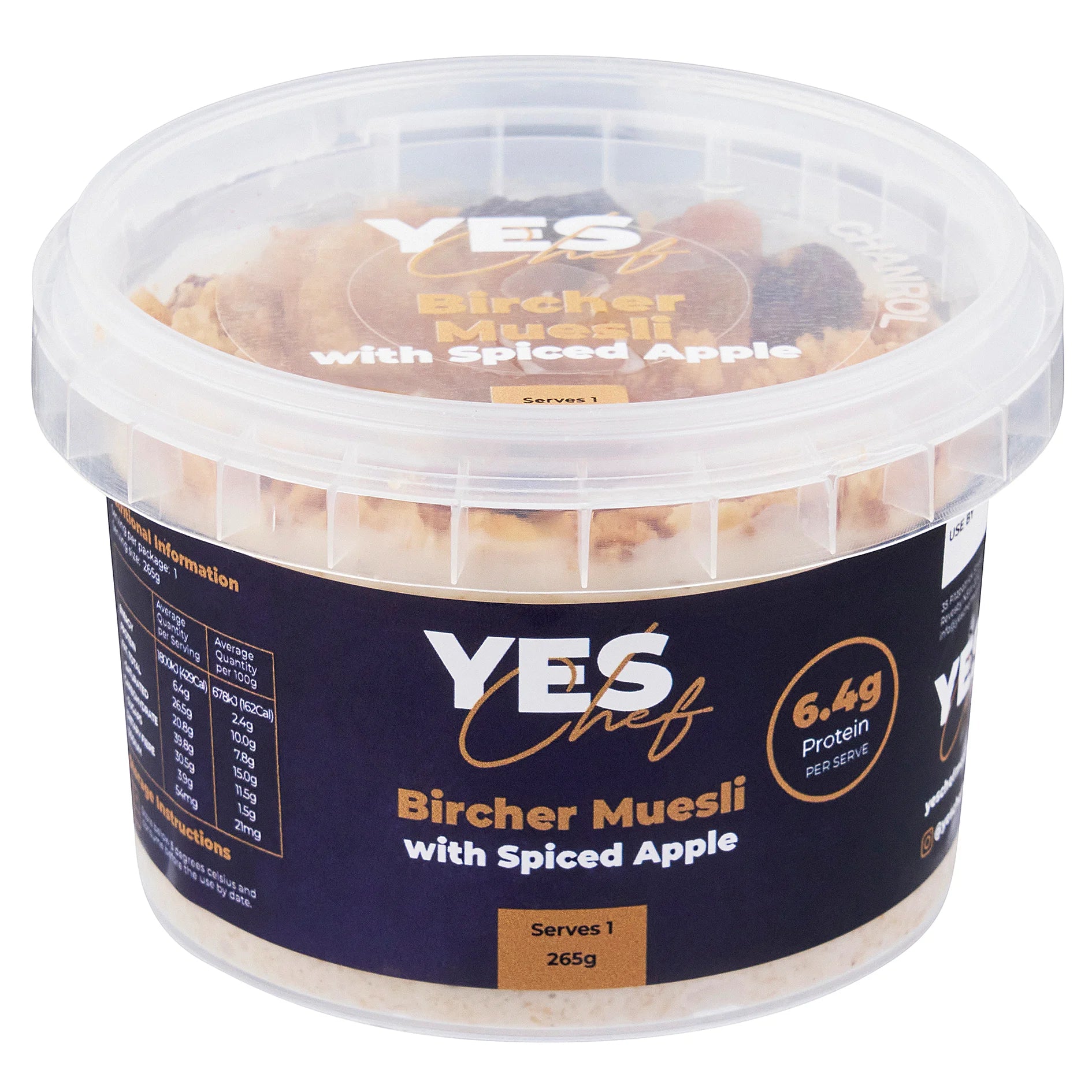 Bircher Muesli with Spiced Apple & House Granola alternate view