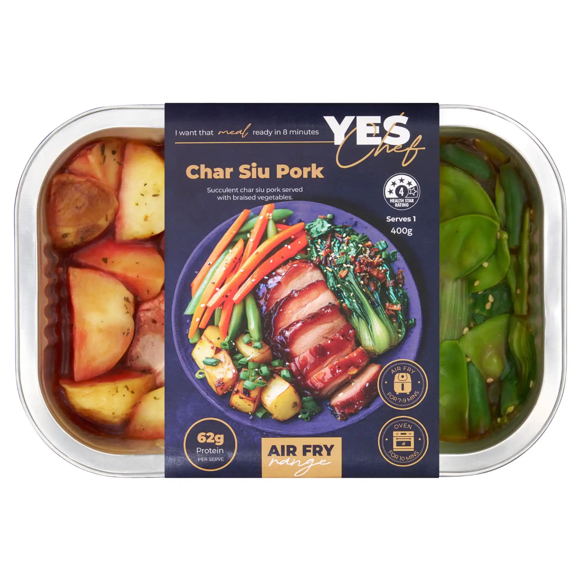 Char Siu Pork & Braised Vegetables