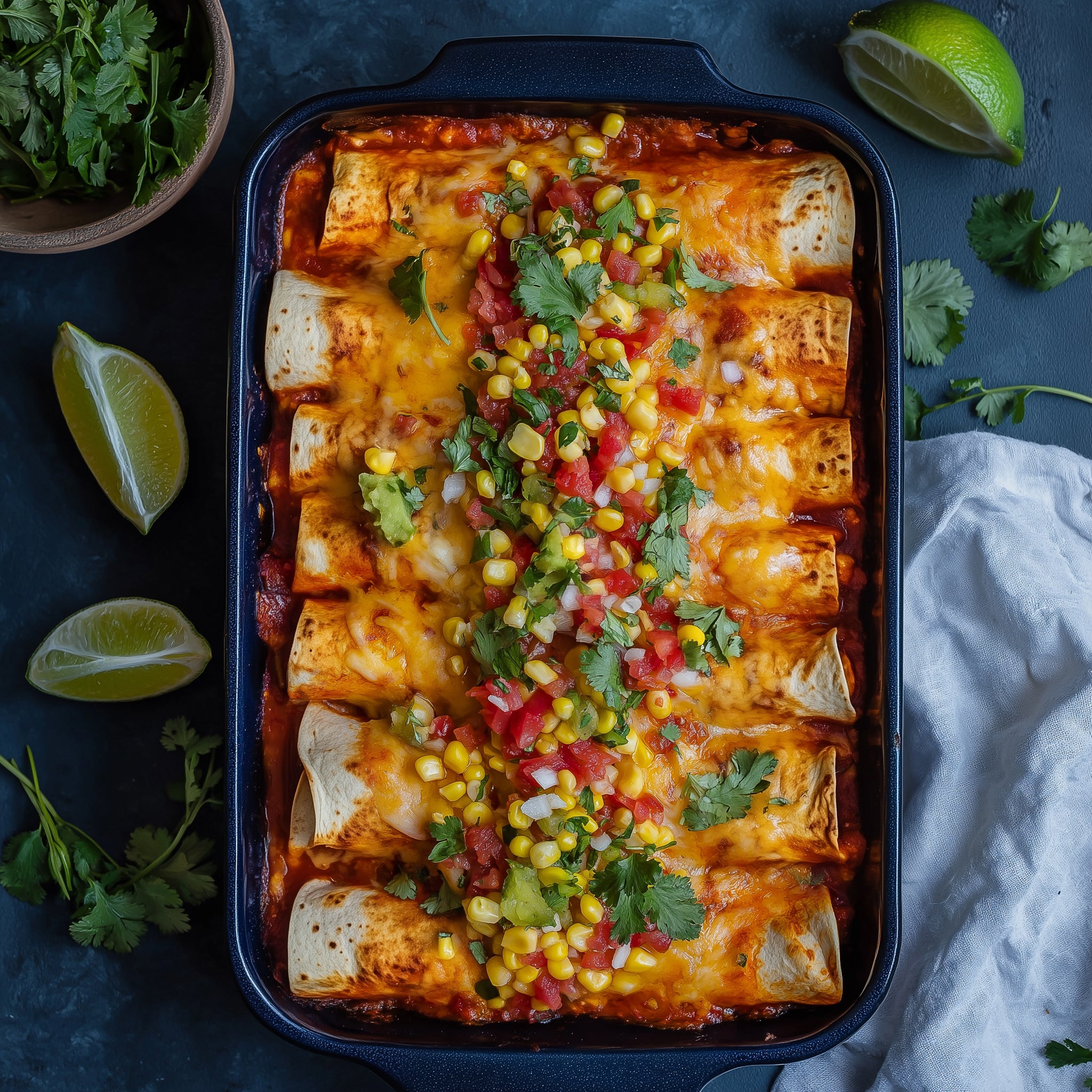 Chicken & Black Bean Enchiladas 1.6kg