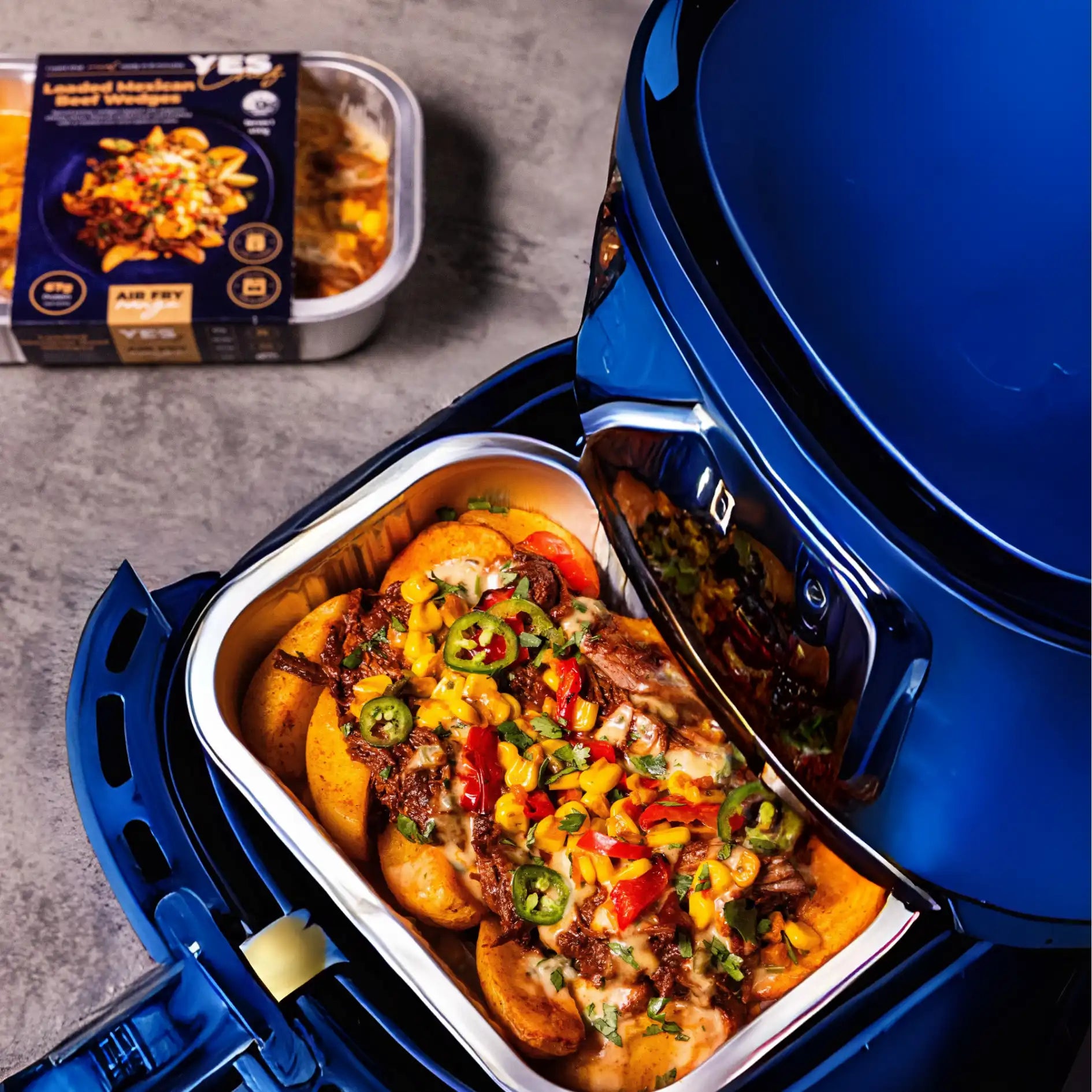 Loaded Mexican Beef Wedges