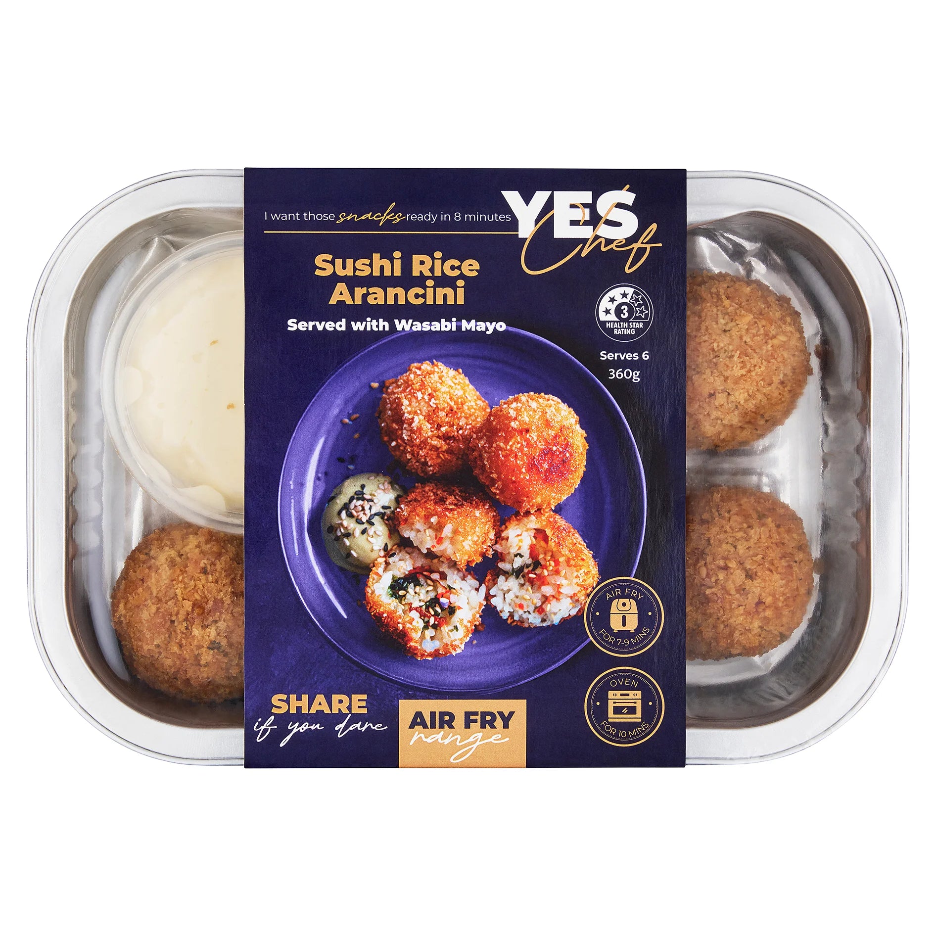 Sushi Rice Arancini With Wasabi Mayo 360g alternate view