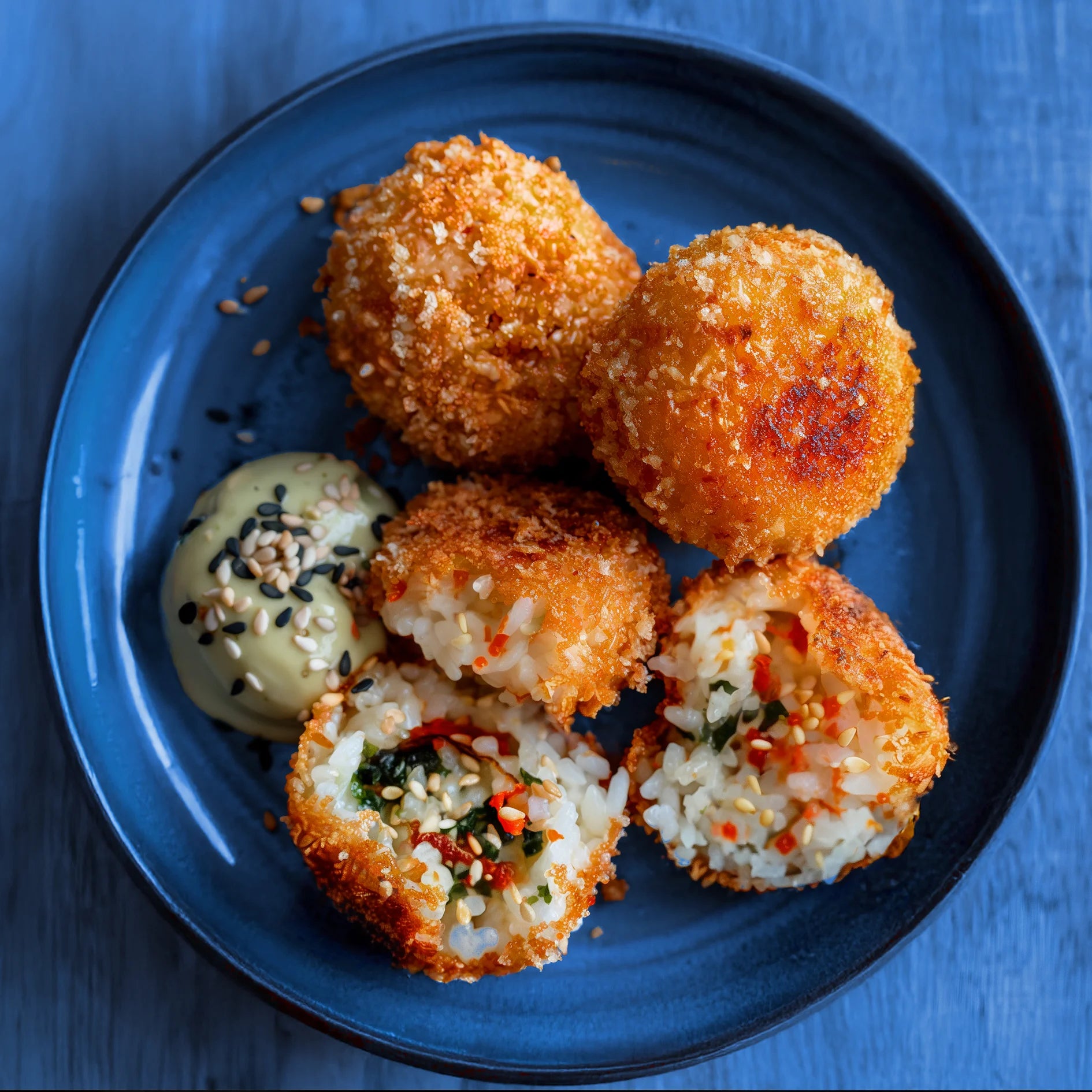 Sushi Rice Arancini With Wasabi Mayo 360g