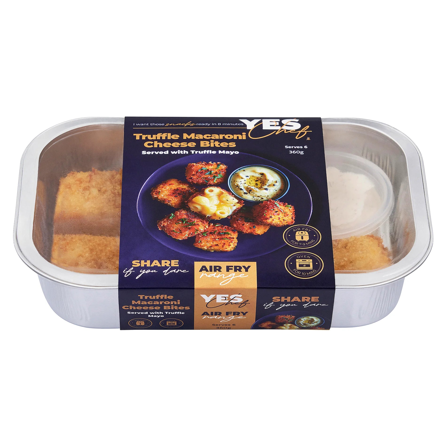 Truffle Macaroni Cheese Bites with Mayo 360g